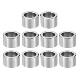 PATIKIL M8 Edelstahl-Abstandshalter, 10 Stück Metall-Abstandshalter Edelstahl 8,2 mm ID x 12 mm OD x 8 mm L Edelstahl-Abstandshalter Schraubständer für 5/16" oder M8 Schrauben