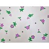 Blue Waterproof Meal Apron Floret Purple