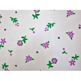 Blue Waterproof Meal Apron Floret Purple