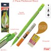 0.7mm FLAIR X-Tra Strong 2B Mechanical Pencils Rubber Tipped (GREEN