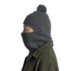 Buff® Knitted Balaclava Nilan Grey HTR, gray