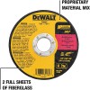 Dewalt Rueda Cortemetal Uso General 4-1 /2, Paquete 5 Disco