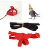 Pet Bird Harness Leash, Lightweight Bird Flying Harness Adjustable Anti