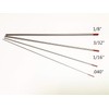 WeldingCity 4-pcs TIG Welding Tungsten Electrodes 2.0% Thoriated (Red, EW-Th2)