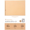 Maruman L496 Scrap Leaf B5, 26 Holes, 20 Sheets