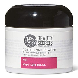 Beauty Secrets Pink Acrylic Nail Powder Pink