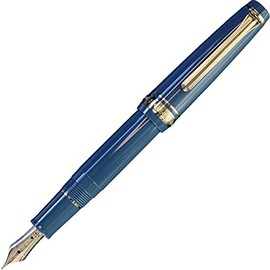 Sailor Professional Gear Slim Mini Ayur Blue MF Fountain Pen