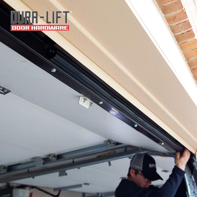 DURA-LIFT Garage Door Double-T Rubber Weather Seal 8' Wide Doors