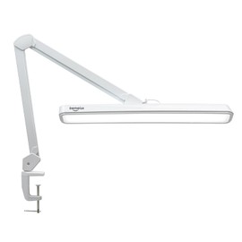 Bemelux LED Architect Desk Lamp, 2500 Lumens, Dimmable, Metal Swing Arm, 5 Color Temperatures, 30W, Ideal for Task Work, Drafting, Reading, Clamp-on Office Table Lamp with 324 Bright LEDs(White,30CCT)