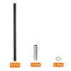 sourcing map Set of 2 Extension Rod Set M10 9.8