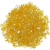 Hypnotic Gems: 1 lb of Polished Dyed Yellow Crystal Rock