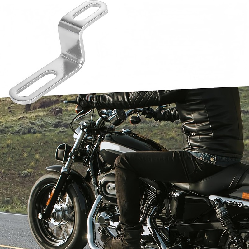 ACOLY Motorcycle Exhaust Pipe Bracket 50mm 30mm Z Shape Clamp
