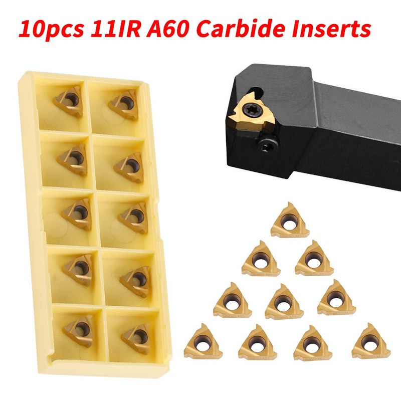 10 x CNC carbide insert cutter, reversible cutting lathe, milling