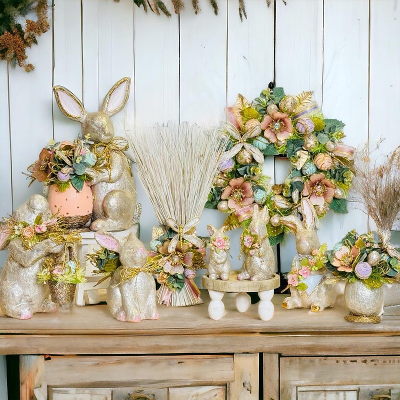 Easter Elegant Handcrafted Premium Tabletop Centerpiece Easter Decorations- HOLIDAY TREE