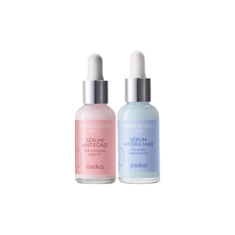 Esika - Set Sérum Facial Antiedad + Hydra Max Triple