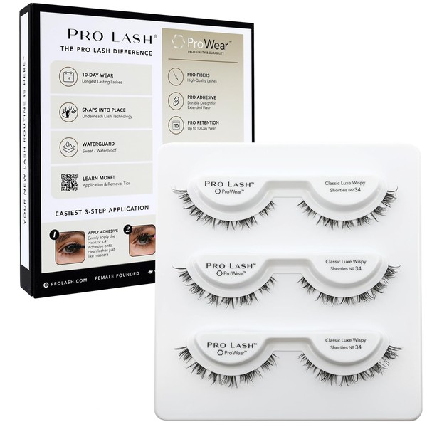 Pro Lash ProWear Professionally Styled Lash Clusters - Easiest to