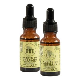 2 Pack Ore Aceite De Orégano 20 Ml Cu                                                                                                                 