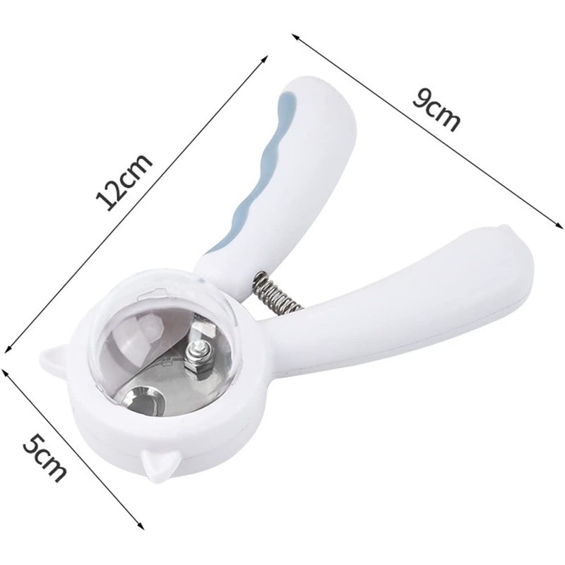 ZB.soar Pet Nail Clippers, Avoid Nails Flying Everywhere, Transparent Nail