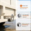 Stainless Steel 90 Degree Truck Watermelon Light Mount Bracket