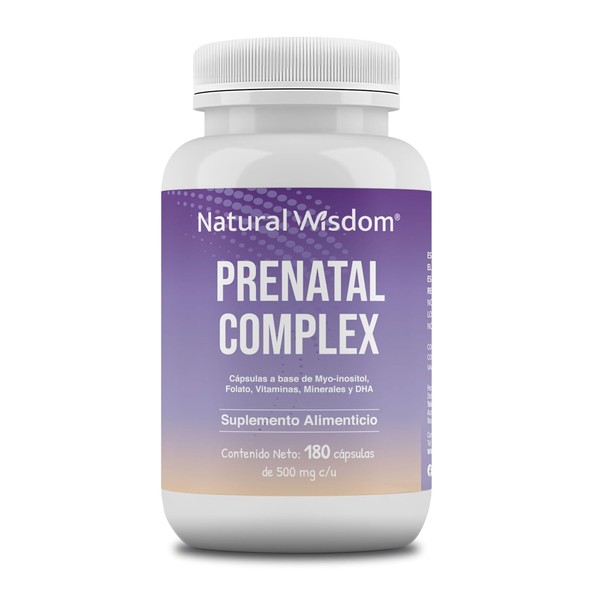 NW Prenatal Complex 180 Capsulas Myo Inositol Magnesio Zinc Vitamina