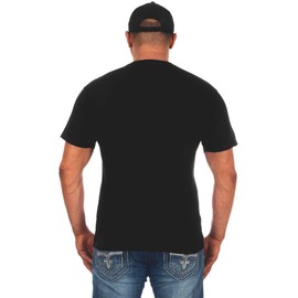 JH DESIGN GROUP Men's Chevy Corvette T-Shirt C8 American Flag Crew Neck Shirt (as1, Alpha, l, Regular, Regular, Black)