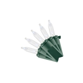 Home Accents Holiday 100 Cool White Mini LED Lights (Heavy Duty, Steady Lit)