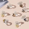 Vintage Cabinet Knobs Crystal Cabinets Knob 4 Pack, Antique Brass