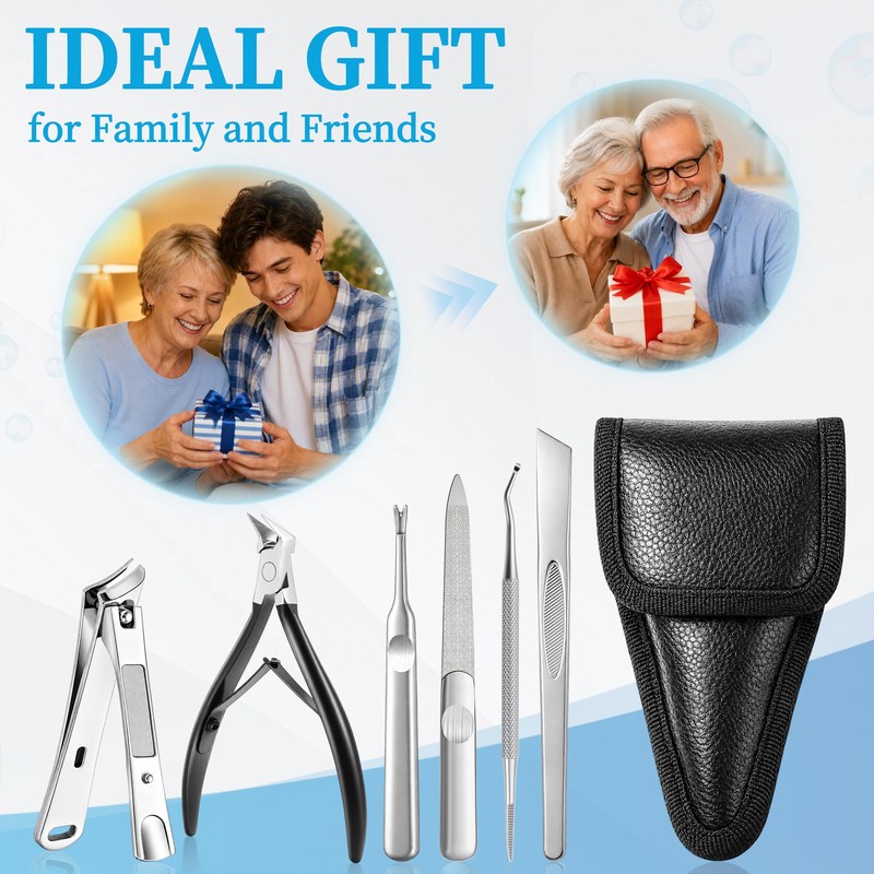 VOCOSTE Toenail Clippers for Thick Toenails Nail Clippers for Seniors