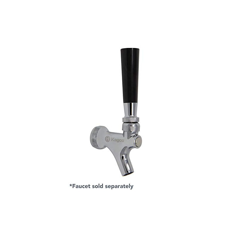 KegWorks Beer Tap Faucet Handle, Black