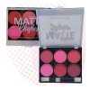 Paleta De Rubores Matte