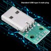 USB Breakout Board, Akozon 10Pcs USB to DIP Adapter Board