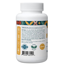 Pattern Wellness Berberine Supplement with Organic Ceylon Cinnamon – Supports Metabolic Balance & Circulatory Wellness – Non-GMO, Vegan – 60 Capsules