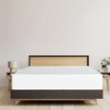 EV DEKOR Extra Deep Fitted Sheet Super King, White -