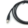 KJCPZYPP DB9 Female to USB B-Port Male Printing Port RS232