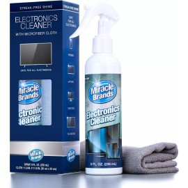 MiracleSpray for Electronics Cleaning, Safe Multisurface Cleaner Tv, Phone etc.