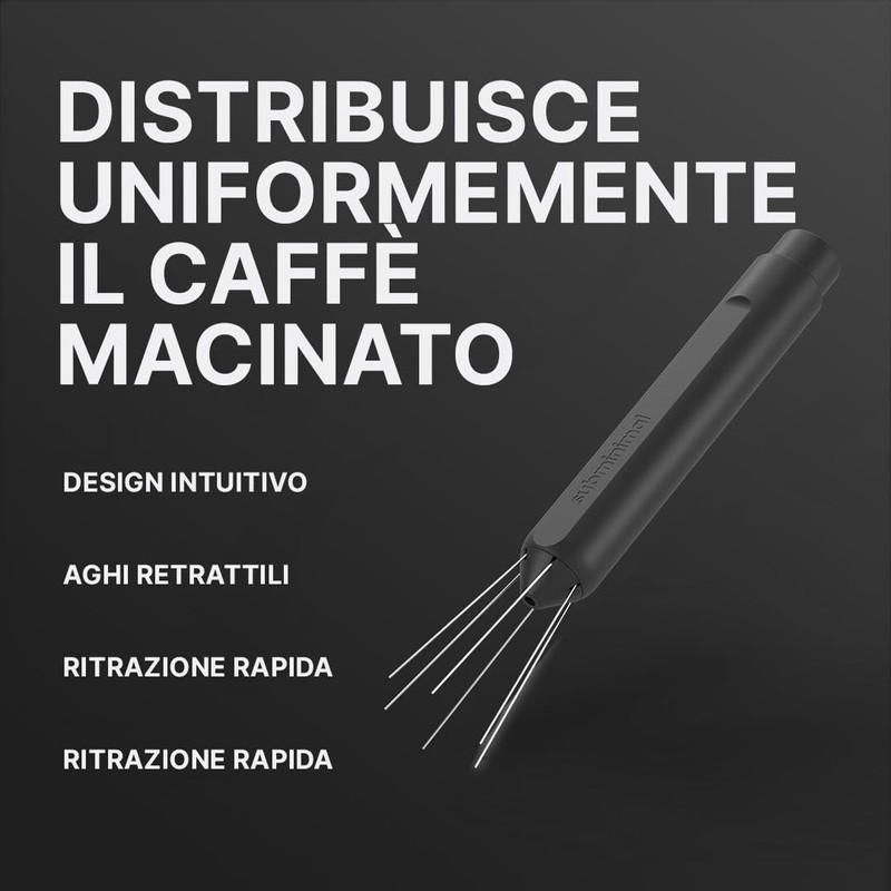 Subminimal WDT Tool, Strumento per la Distribuzione del Caffè, Ago
