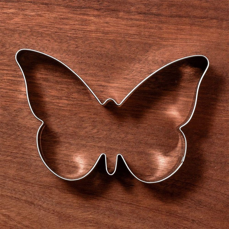 LILIAO Spring Butterfly Cookie Cutter - 4.5 x 3 inches