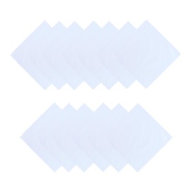 Trafalgar Men's Baker's Dozen Cotton Handkerchiefs (13 Pack), White