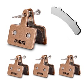 Corki Cycles Brake Pads 4 Pairs for TRP Tektro Shimano Deore Br-M575 M525 M515 T615 T675 M505 M495 M486 M485 M475 M465 M447 M446 M445 M416 M415 M395 M375 M315 M355 C601 C501