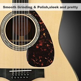 12 Strings Guitar Bridge, Rosewood Bridge Saddle for 12-String Acoustic Guitar Accessory Parts