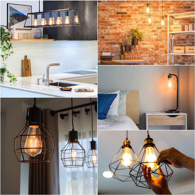 Sigalux EcoBright, T20 Compliant LED Edison Light Bulbs,E26 LED Bulb