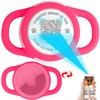 ThinkPet AirTag Dog Collar Holder with QR Code Smart Pet