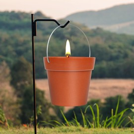 Citronella Candles Outdoor - 4 Pack Citronella Candles for Home Patio, Natural Soy Wax Lemongrass Candle Bulk for Outside Garden Yard Balcony, Summer Camping Candle for Indoor Outdoor Backyard