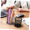 DOITOOL 1set Metal Mesh Pen Holder Desktop Storage Organizer for
