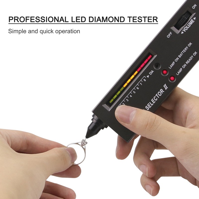 Diamond Selector II Professional LED Diamond Tester Diamond Indicator Jewelry