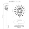 YushengTai Magic Windmill, Magic Windmill Metal 3D Wind Powered Kinetic