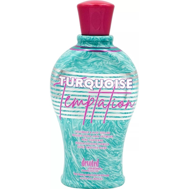 Devoted Creations Turquoise Temptation Indoor and Outdoor Tanning Lotion 12.25oz