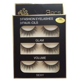 Sunniess False Eyelashes 8D Faux Mink Lashes 100% Handmade Reusable Natural Look Fake Eye lashes Cat-Eye Fluffy Wispy Lashes Dramatic Long Thick Volume Soft Lashes Packs