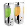 HotelSpa Curves Luxury Soap/Shampoo/Lotion Modular-design Shower Dispenser System (Pack of