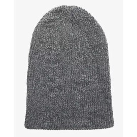 KB ETHOS Knit Heather Gray Slouch Beanie Winter Hat Style Toque